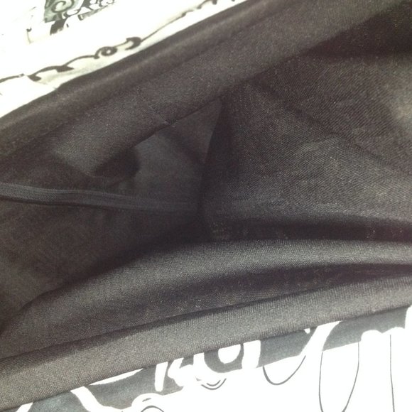 Jackets Galore Black White Embellished Zip Front Blazer Shirt Jacket M/L - Picture 10 of 10